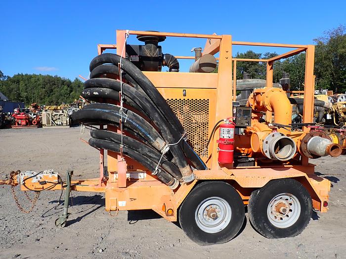 Used 2012 Pioneer SC108S17 10X8 Towable Water Pump