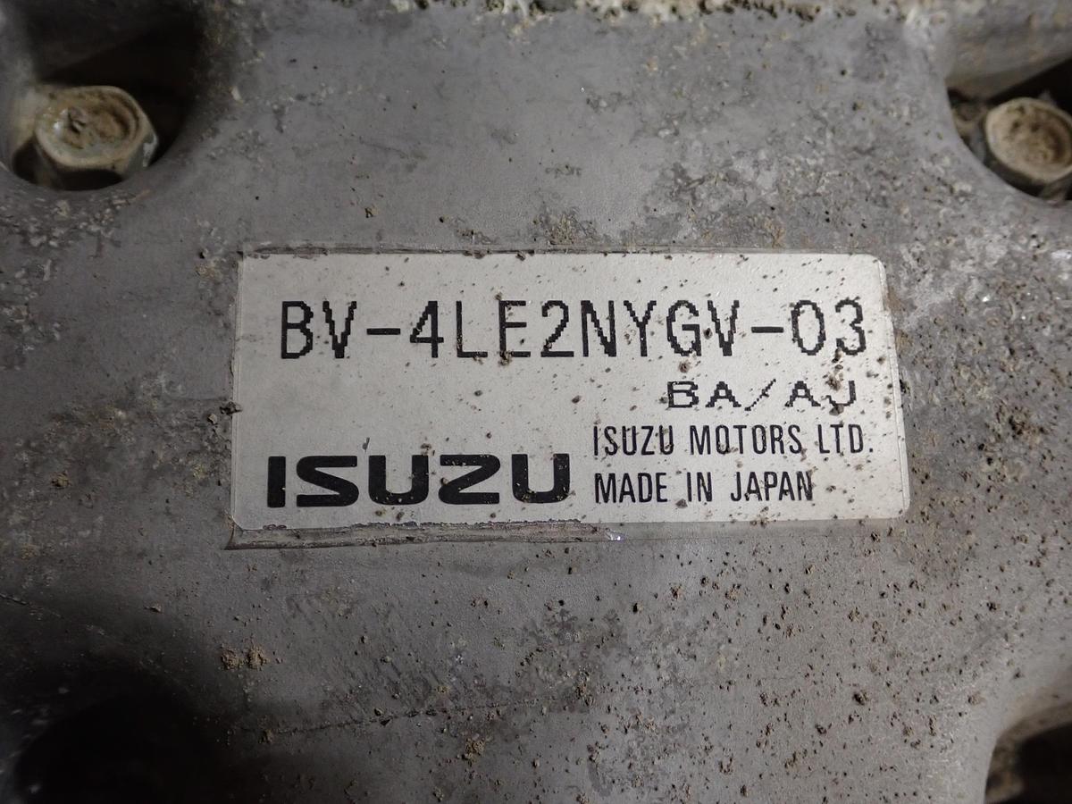 Used 2009 Isuzu 4LE2 Diesel Engine