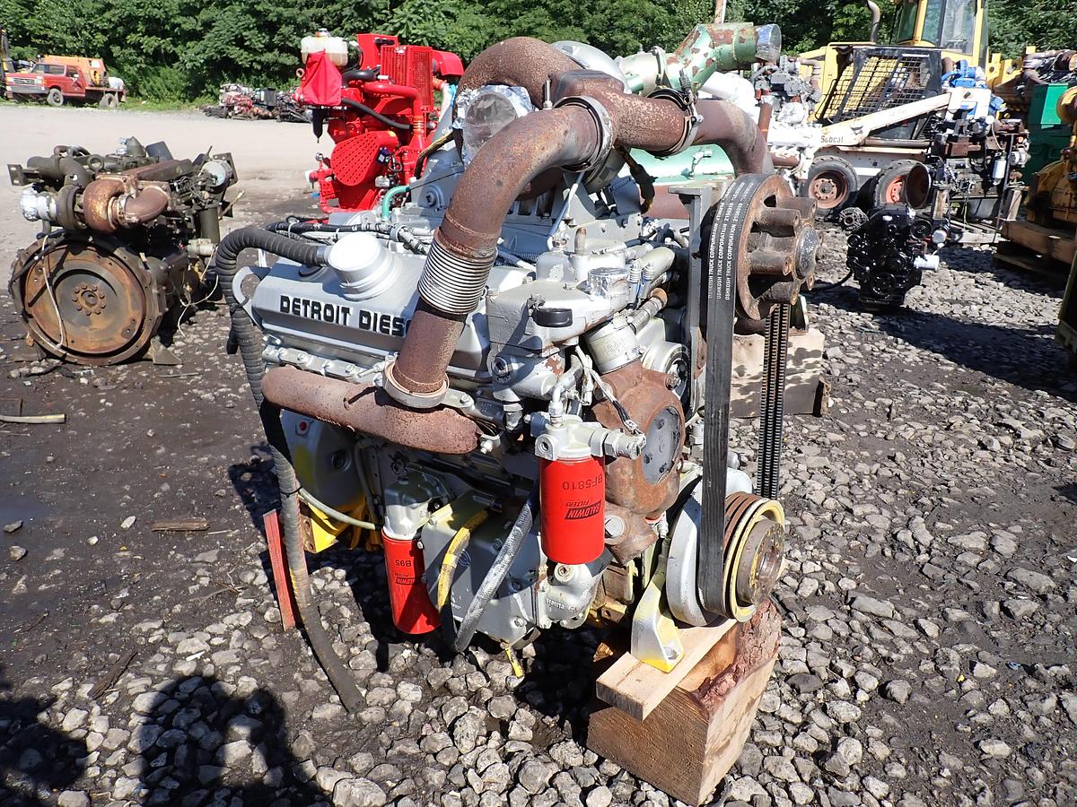 Used 1999 Detroit Diesel 8V92TA Engine 8083-7K34 585 HP