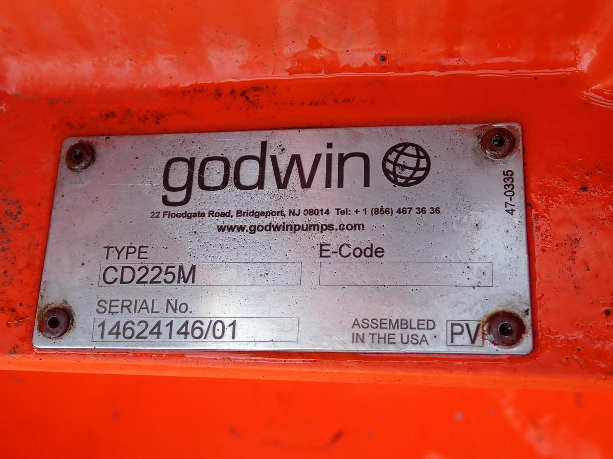 Used 2014 Godwin CD225M 8" Water Pump