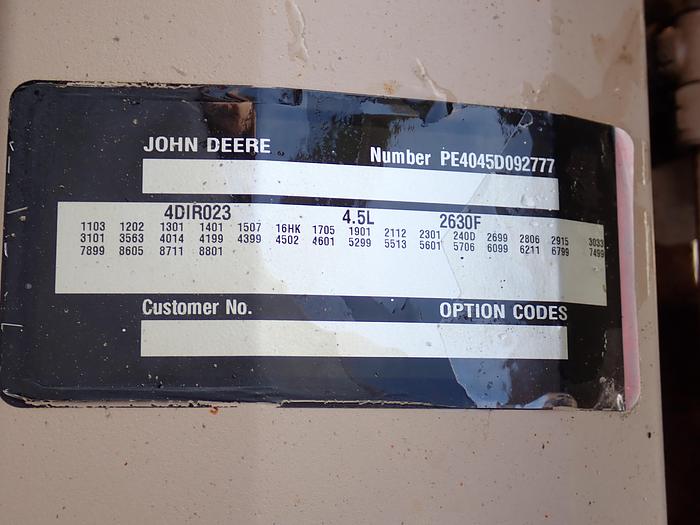 Used 2000 John Deere 4045DF150