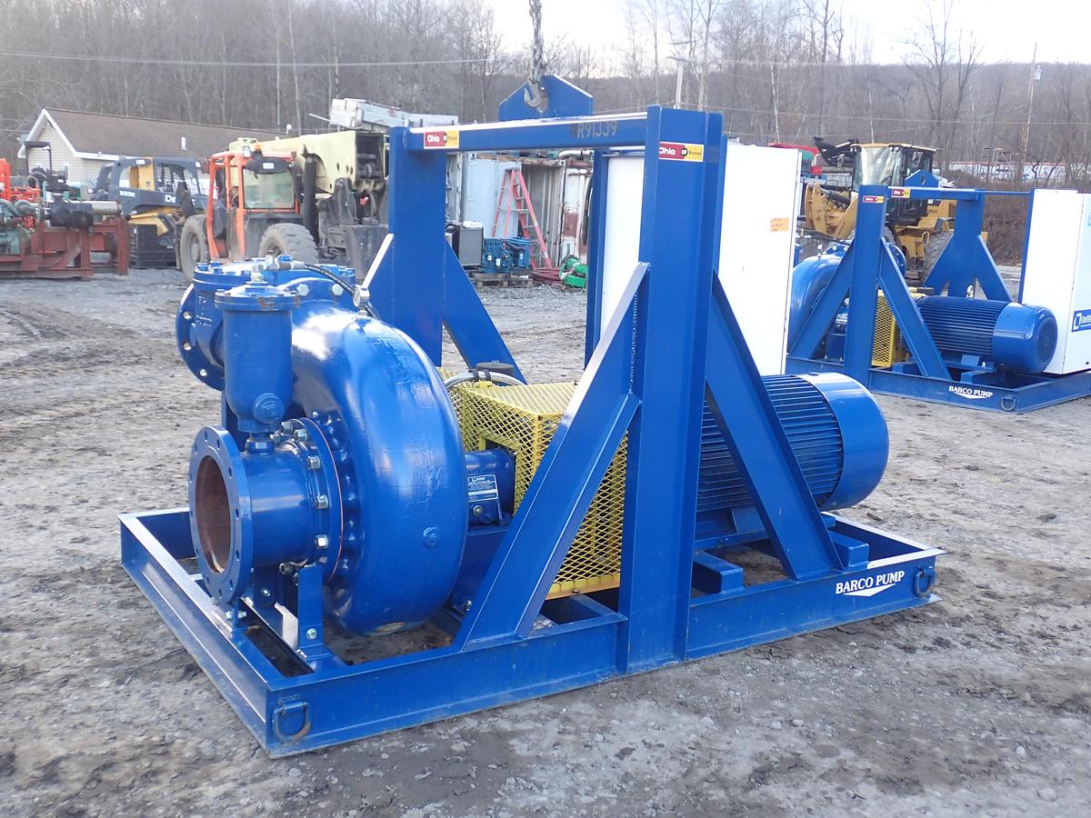 Used 2016 Gorman Rupp PA14B60 14" Water Pump ELECTRIC