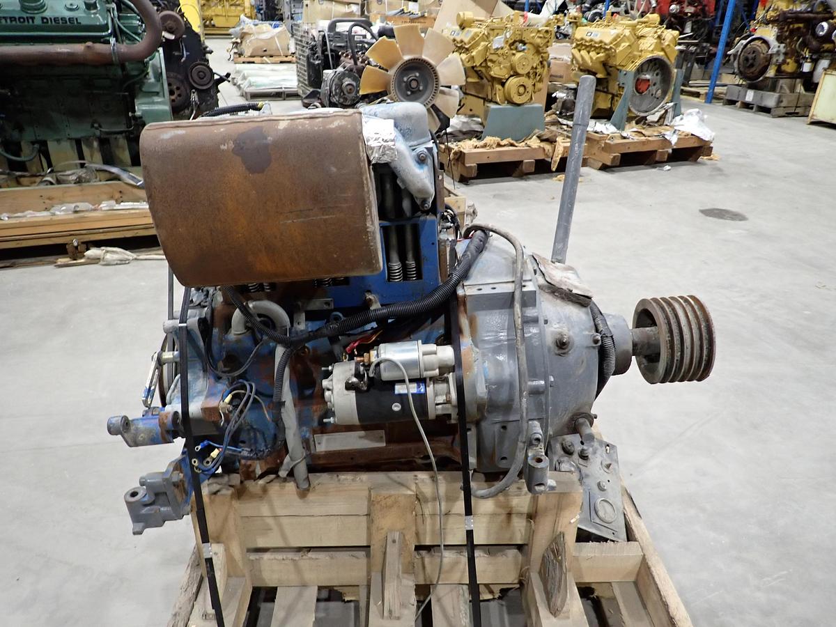 Used 2001 Deutz F3L912 Diesel Engine w/ PTO CLUTCH!
