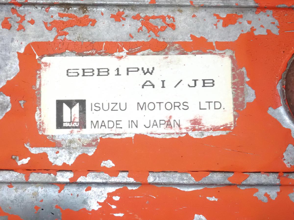 Used Isuzu 6BB1 Diesel Engine