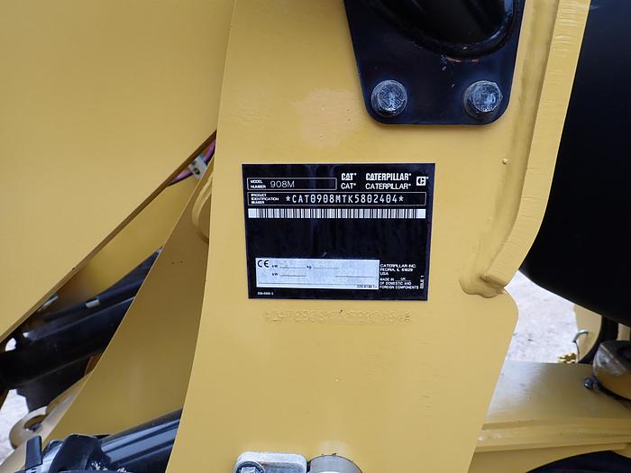 Used 2021 CAT 908M Wheel Loader 992 HOURS
