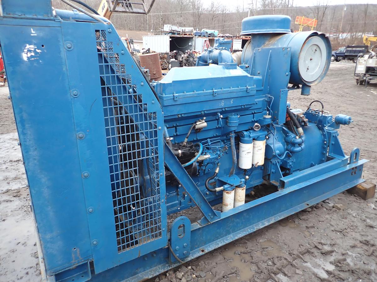 Used 1980 Cummins KTA-600 Diesel Engine LOW HOUR POWER UNIT!