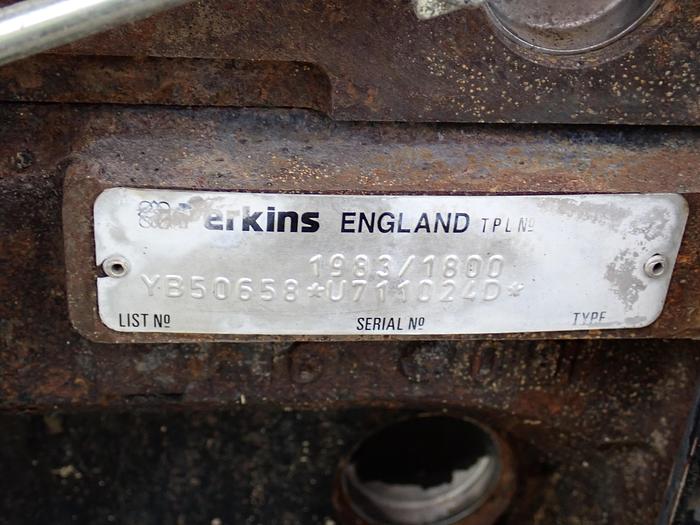Used Perkins 1006-6T Diesel Engine YB50658
