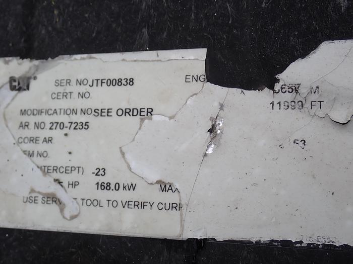 Used 2006 CAT C7 Diesel Power Unit 225 HP JTF