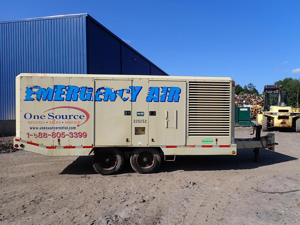 Used 2010 Doosan HP1600 1600 CFM Air Compressor
