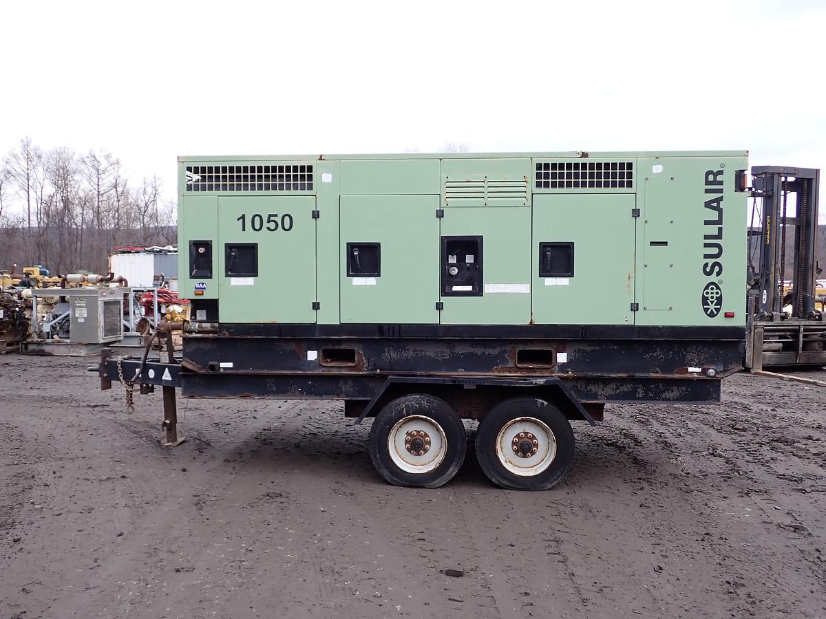 Used 2015 Sullair 1050C AF 1050 CFM Air Compressor 