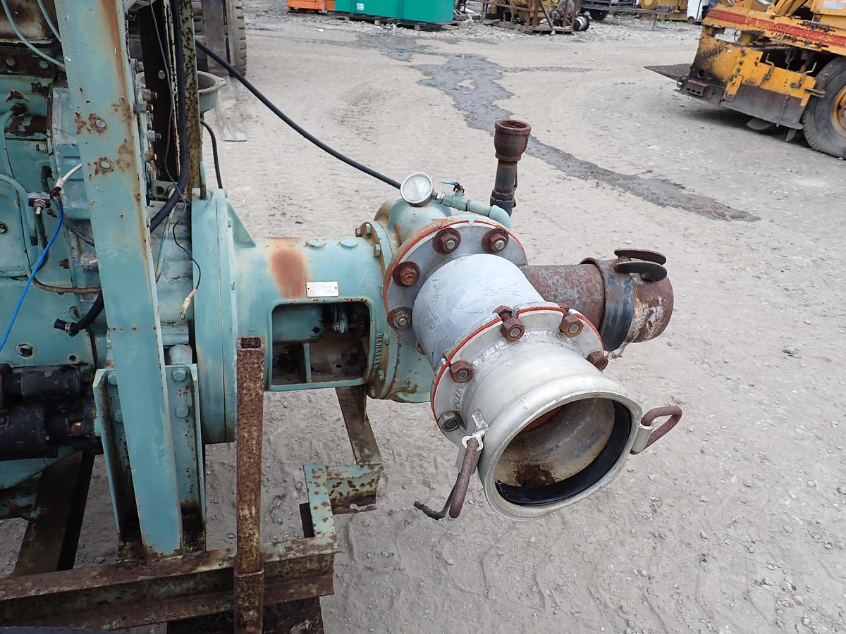 Used Berkeley B6JQBM 8x6 Water Irrigation Pump DETROIT 6-71