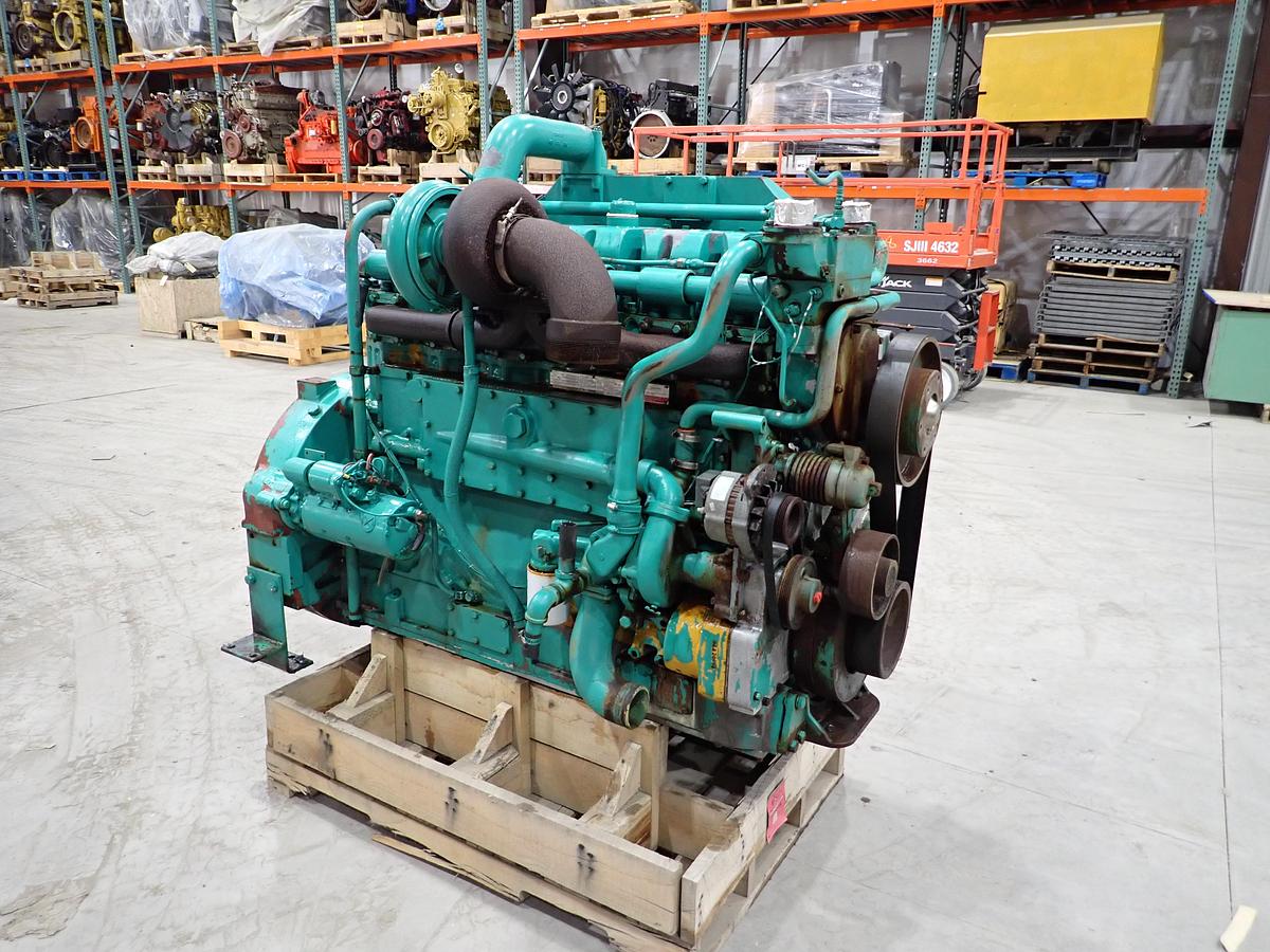 Used 1986 Cummins KTA19-G2 Diesel Engine LOW HOUR GOV'T SURPLUS