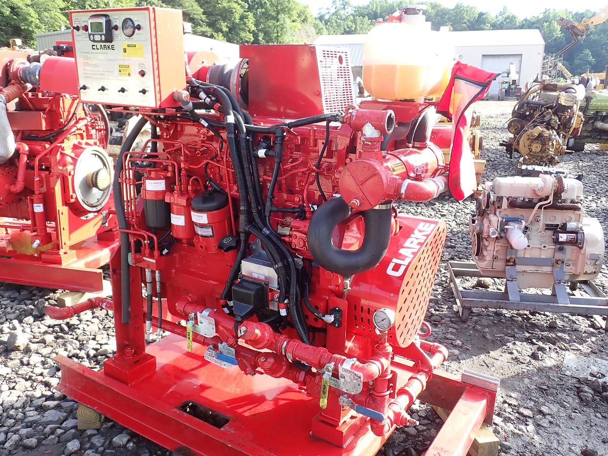 Used 2018 John Deere 6090HFC47 Turbo Diesel Engine 41 HOURS!