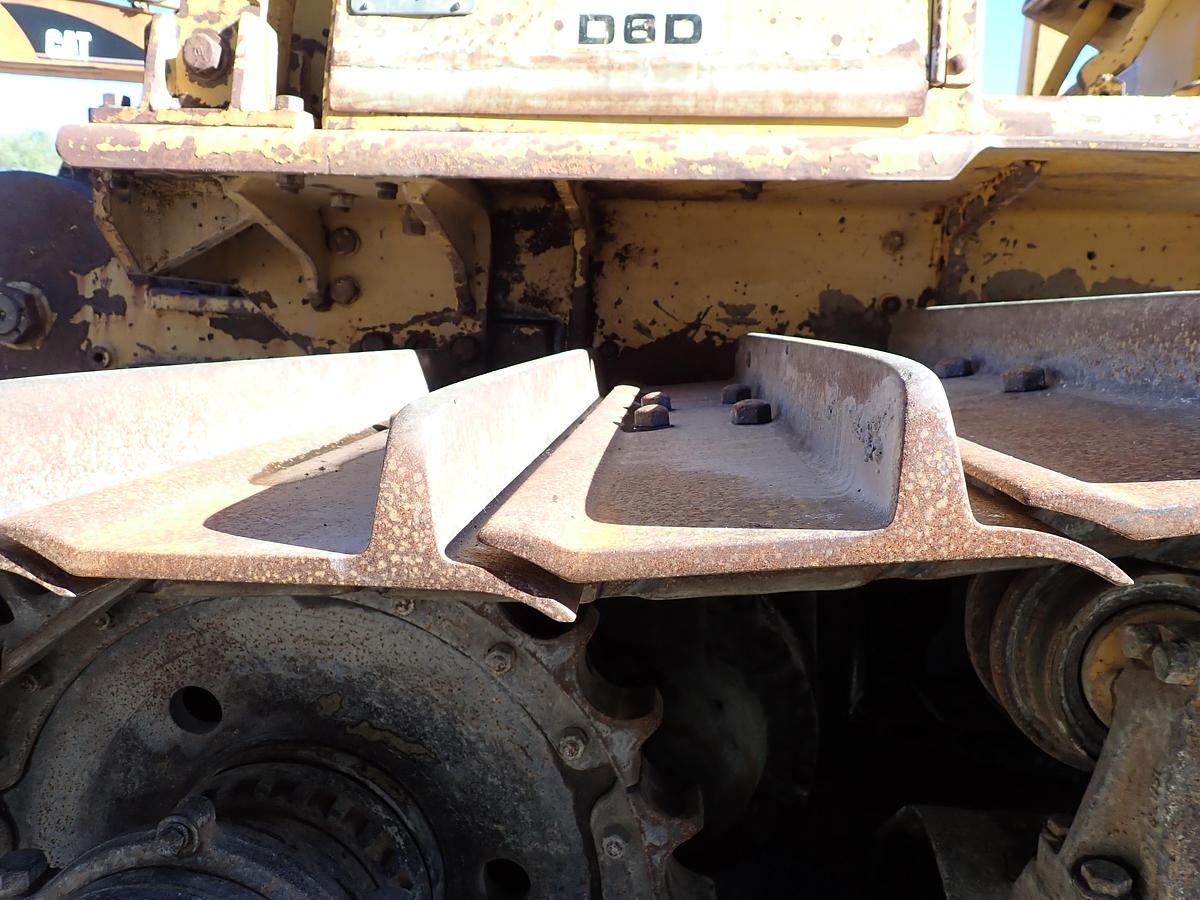Used 1984 CAT D6D Crawler Dozer LGP W/ WINCH