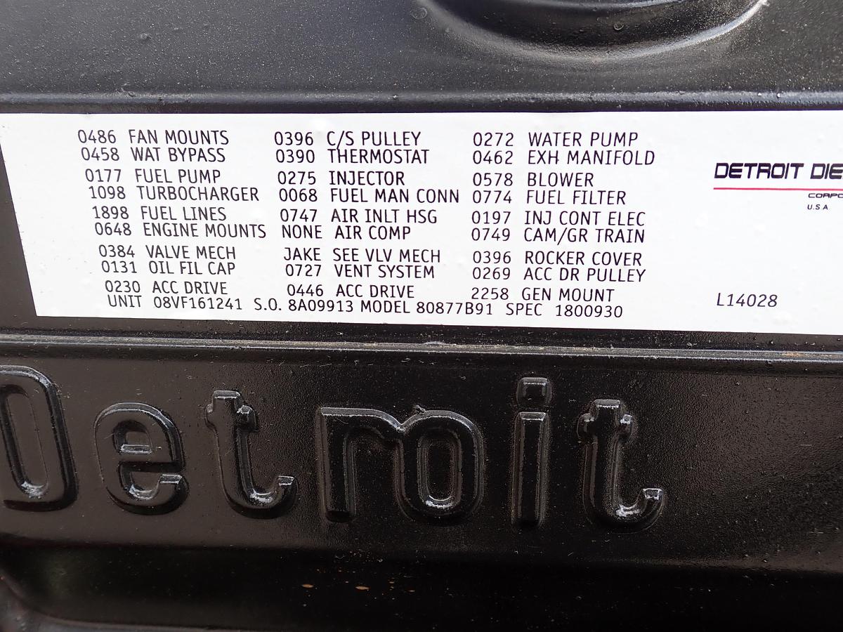 Used Detroit Diesel 8V92TA