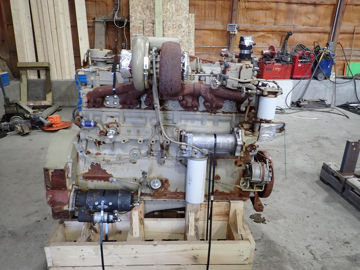 Used 1990 Cummins NTA855 G2 Diesel Engine 465 HP
