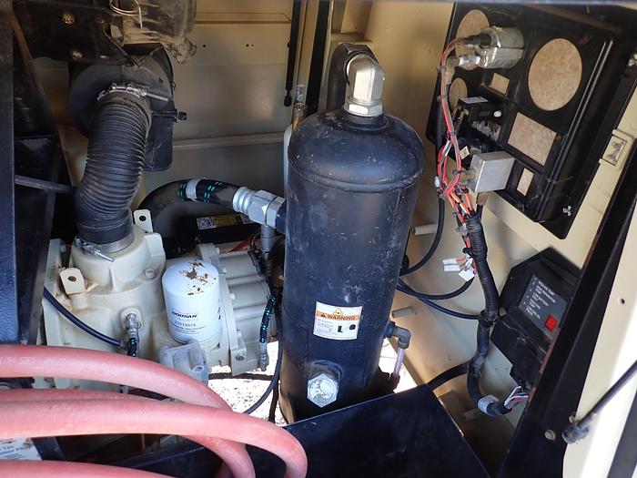 Used 2013 Doosan P185WJD-FX-T4I Air Compressor Deere Diesel