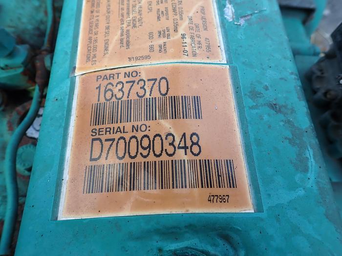 Used 1996 Volvo VED7A-275 Turbo Diesel Engine D7