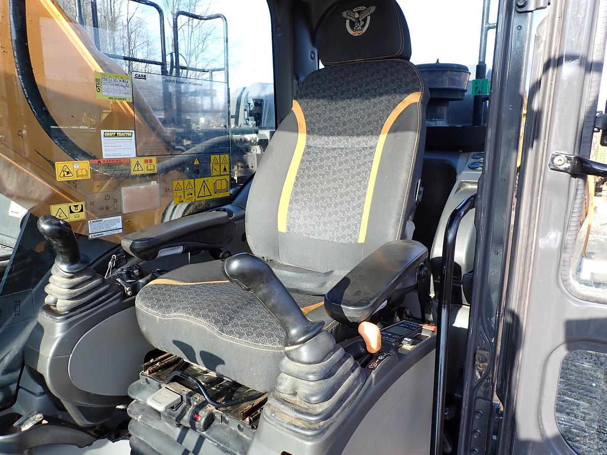 Used 2021 Case CX350D Hydraulic Excavator