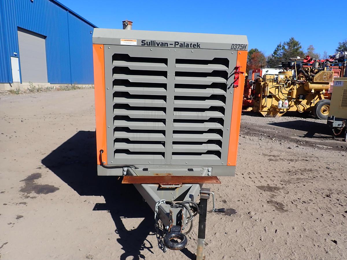 Used 2023 Sullivan Palatek D375PHJD4 375 CFM Air Compressor