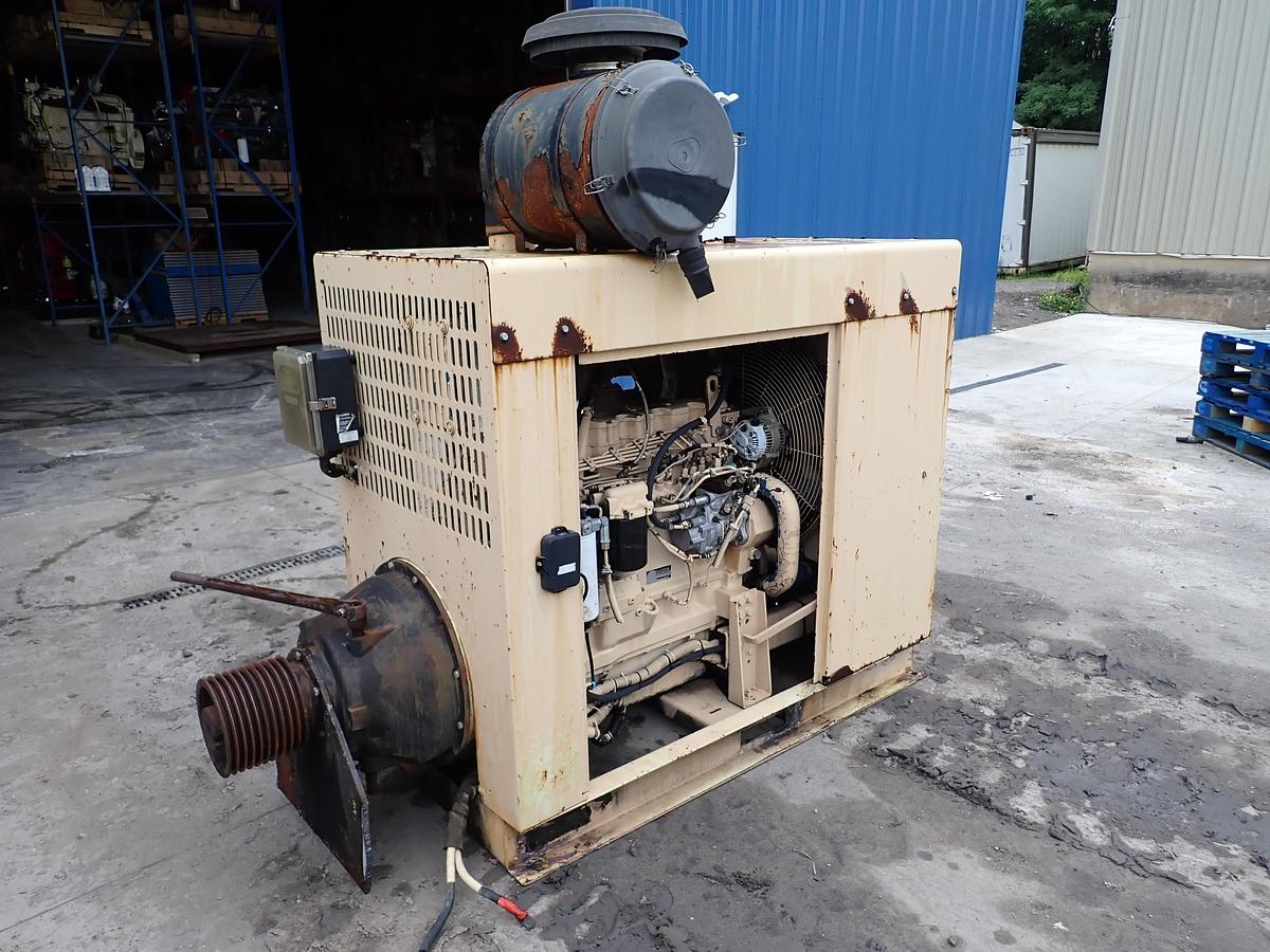 Used 2005 John Deere 6081HF070 Diesel Engine POWER UNIT w/ PTO CLUTCH