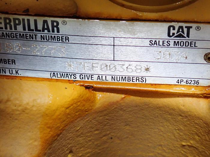 Used 2000 LeRoi Q185D 185 CFM Air Compressor CAT 3034 Diesel