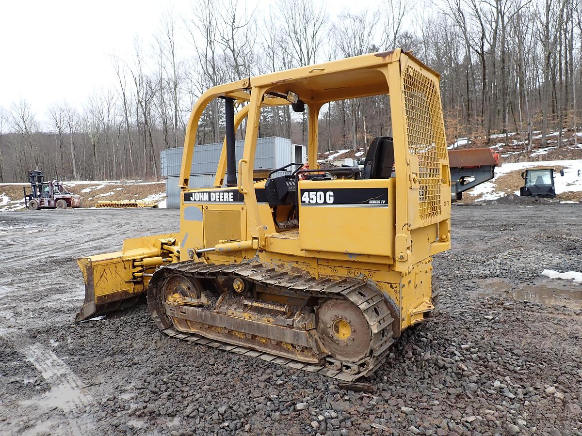 Used 1998 John Deere 450G Series IV Crawler Dozer 2172 ORIGINAL HOURS!
