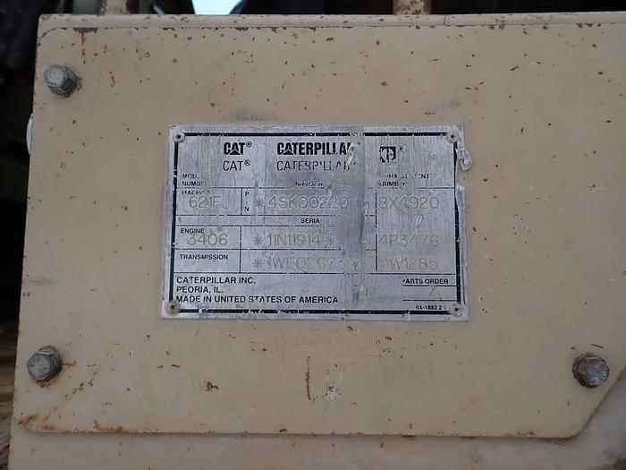 Used 1994 CAT 621F 8000 Gallon Water Wagon