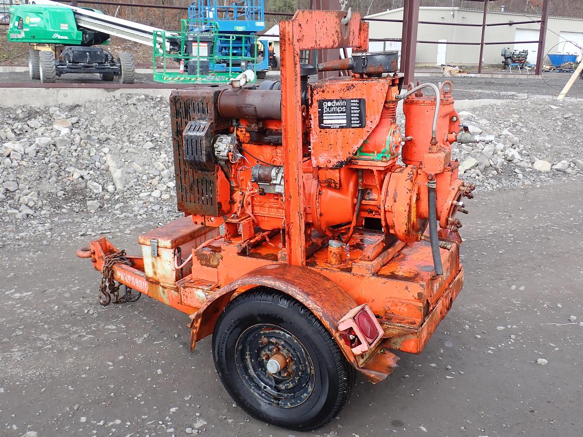 Used 1998 Godwin CD100M 4" Water Pump