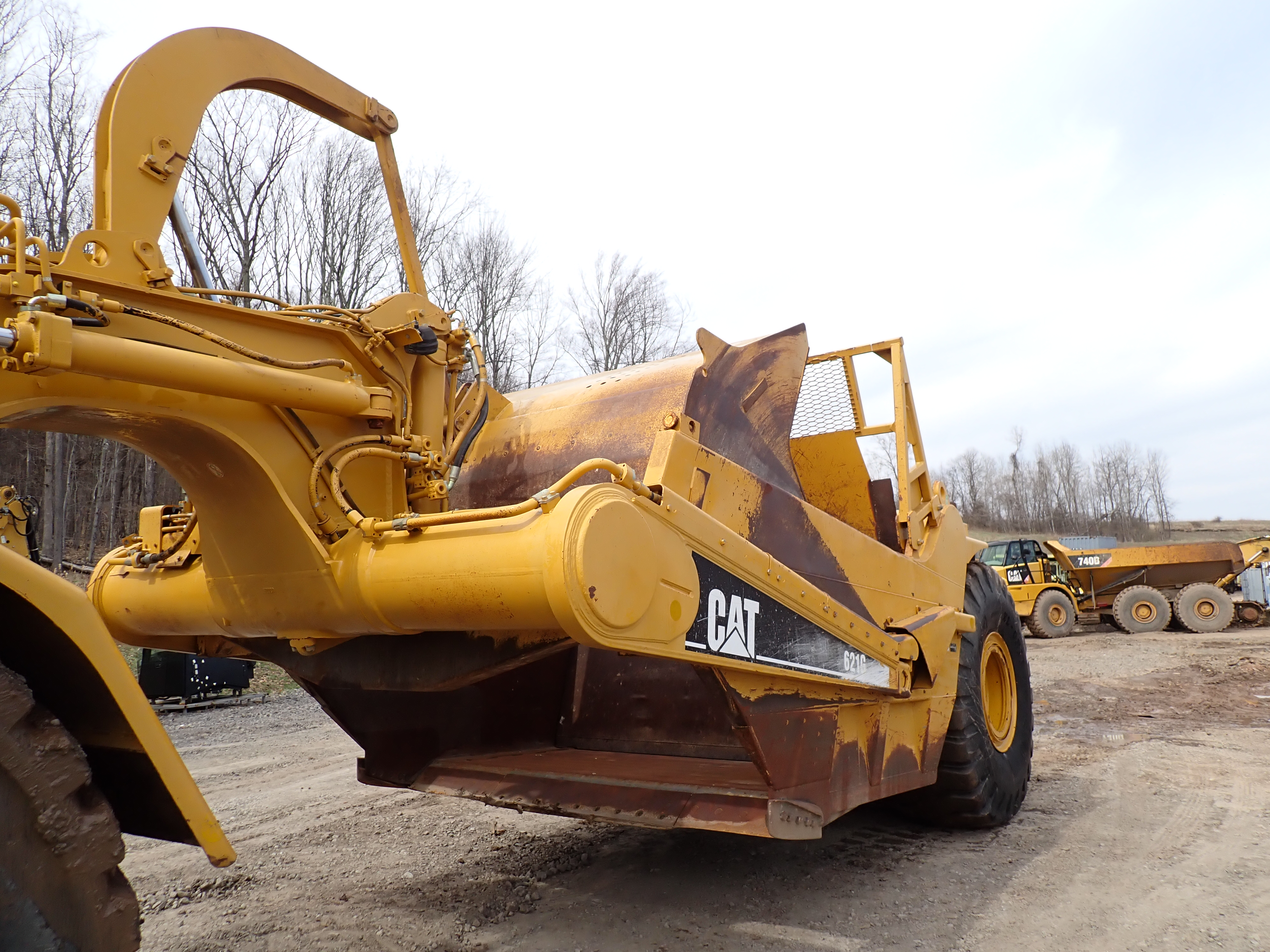 Used 2007 CAT 621G Motor Scraper