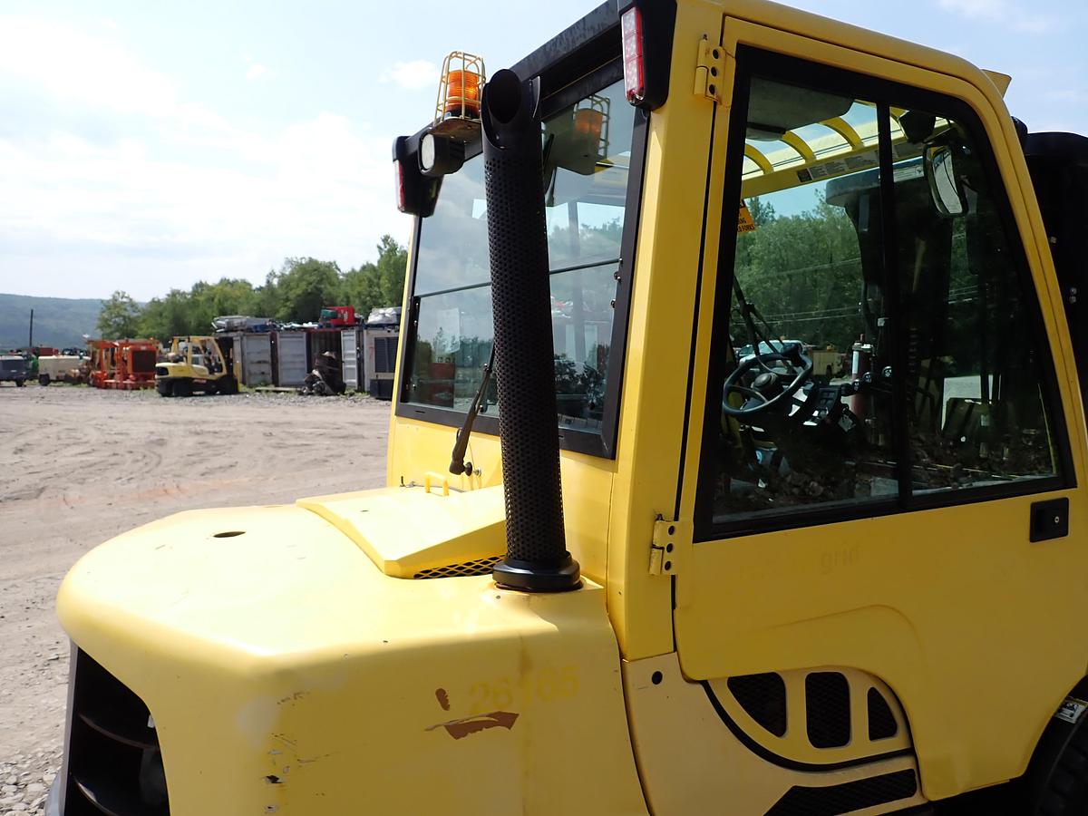 Used 2015 Hyster H80FT Diesel Forklift LOW HOURS! POSITIONERS!