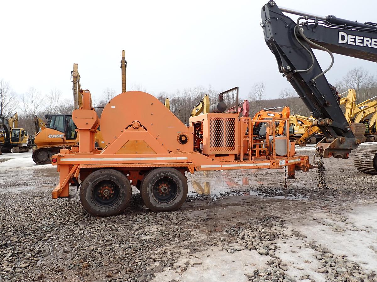 Used 2007 Wagner-Smith T-1DP-300 Single Drum Cable Puller 
