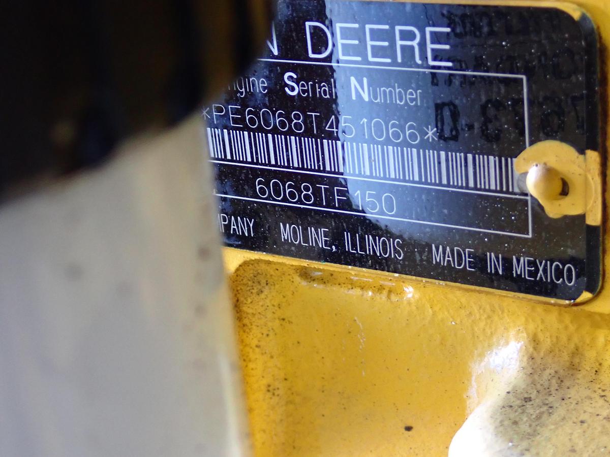 Used John Deere 6068TF150 Turbo Diesel Engine POWER UNIT!