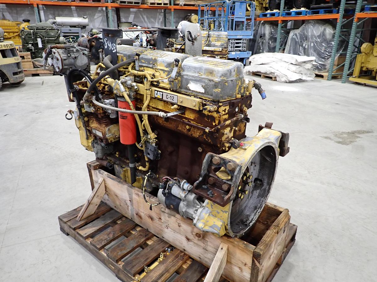 Used 2002 CAT C12 Diesel Engine TAKEOUT