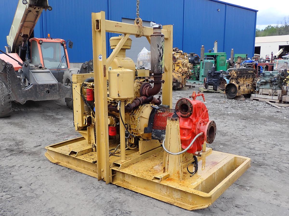 Used Cornell 4HH 6x4 High Pressure Water Pump CAT DIESEL