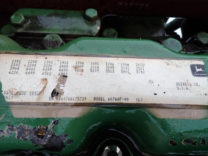 Used John Deere 6076AF-00