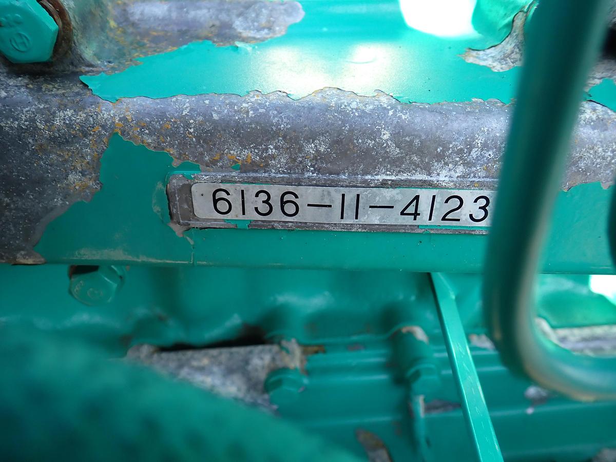 Used Komatsu S6D110-1 Turbo Diesel Engine 1401 HOURS!