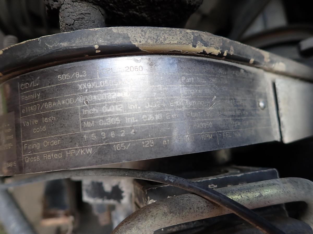 Used 1999 Case 6T-830 Diesel Engine CPL 2060 721C Wheel Loader 295270A1 