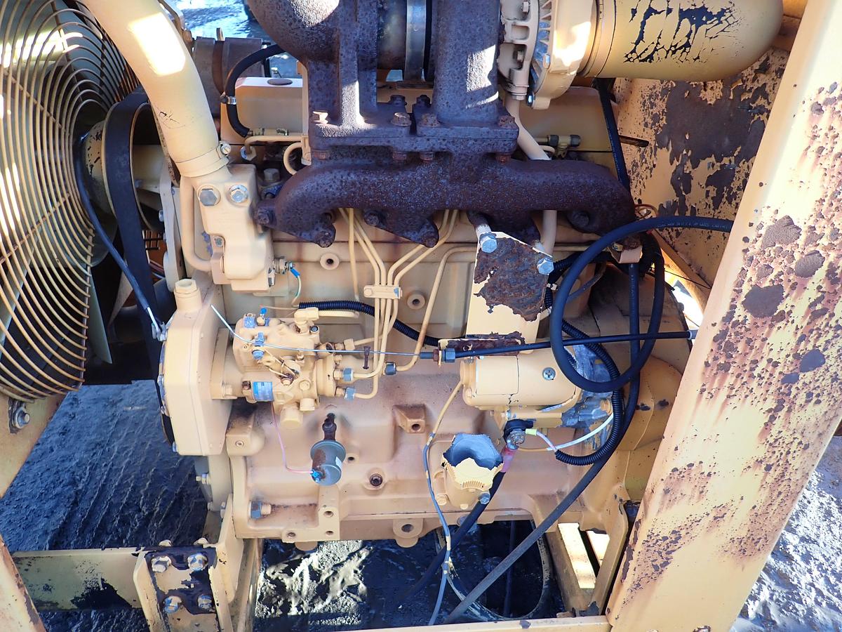 Used 1999 John Deere 4045TF150 Diesel Engine POWER UNIT w/ PTO Clutch