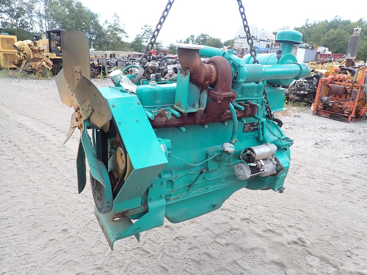 Used Komatsu S6D105-1 Turbo Diesel Engine 1345 HOURS!