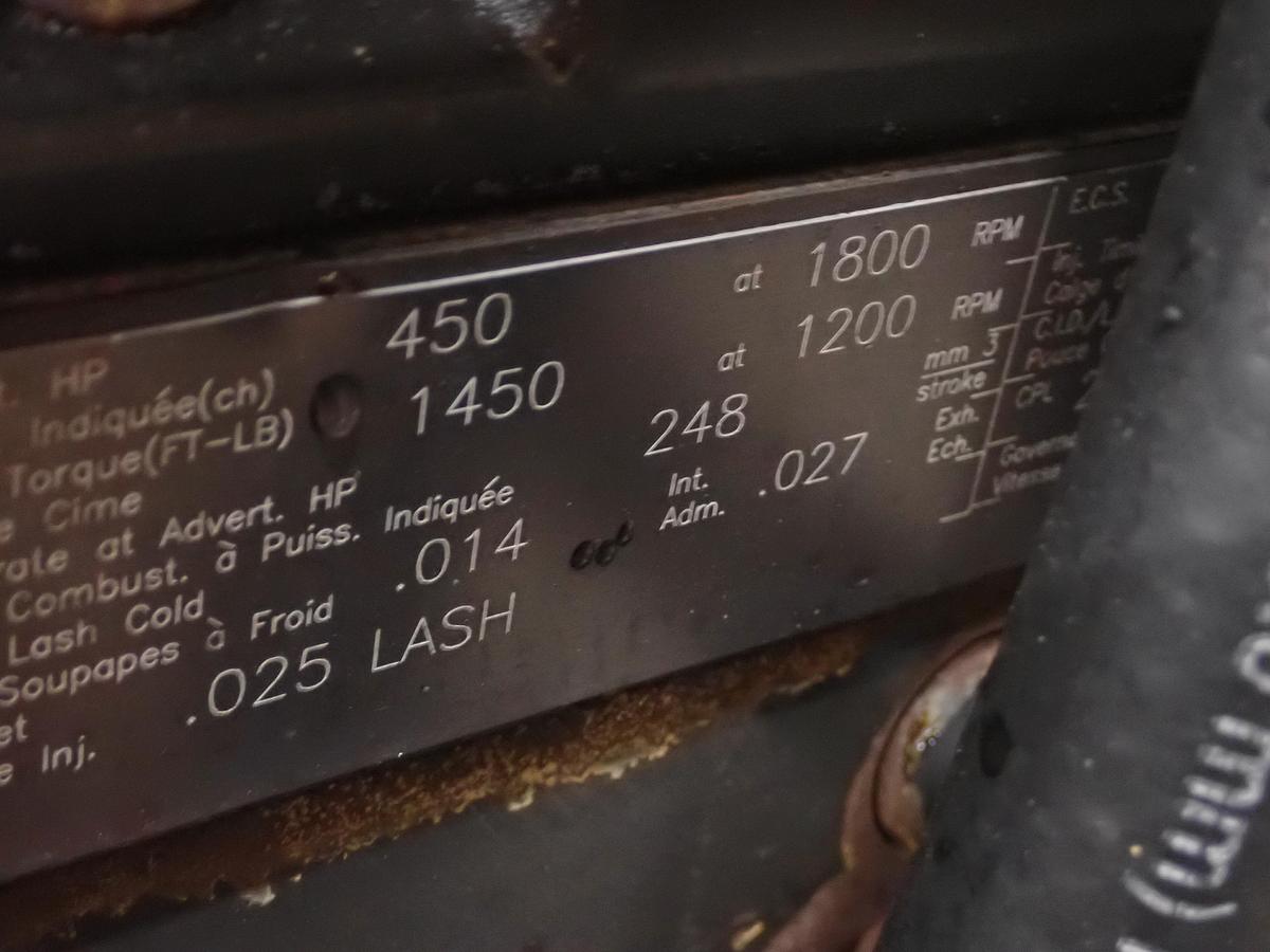 Used 2000 Cummins ISM 450 Diesel Engine 123K MILES!