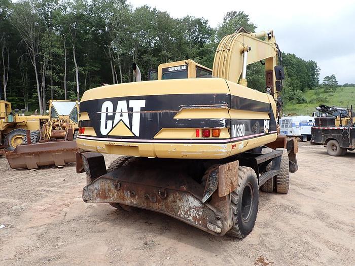 Used 2000 Caterpillar M320 Wheeled Excavator CLEAN! Aux. Hyd. Hydraulic Thumb Q/C 320