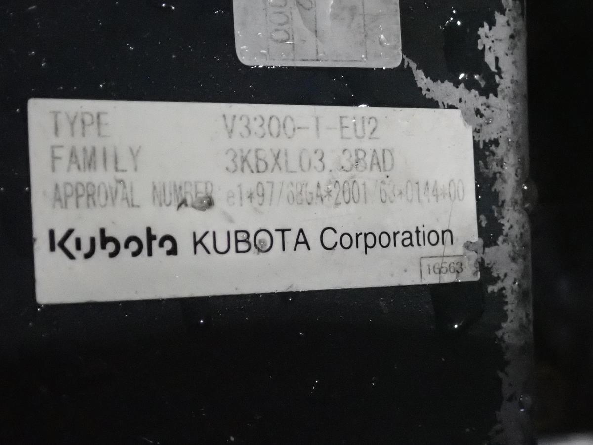 Used 2004 Kubota V3300-T-EU2 Diesel Engine
