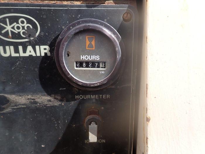 Used Sullair 185DPQ 185 CFM Air Compressor LOW HOURS! John Deere Diesel Trailer