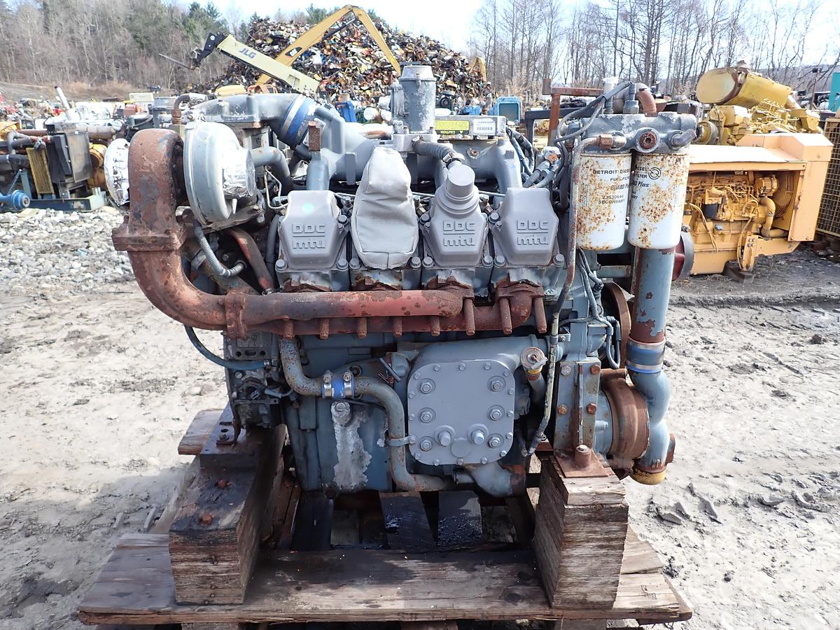 Used 1999 MTU 8V2000 Turbo Diesel Engine