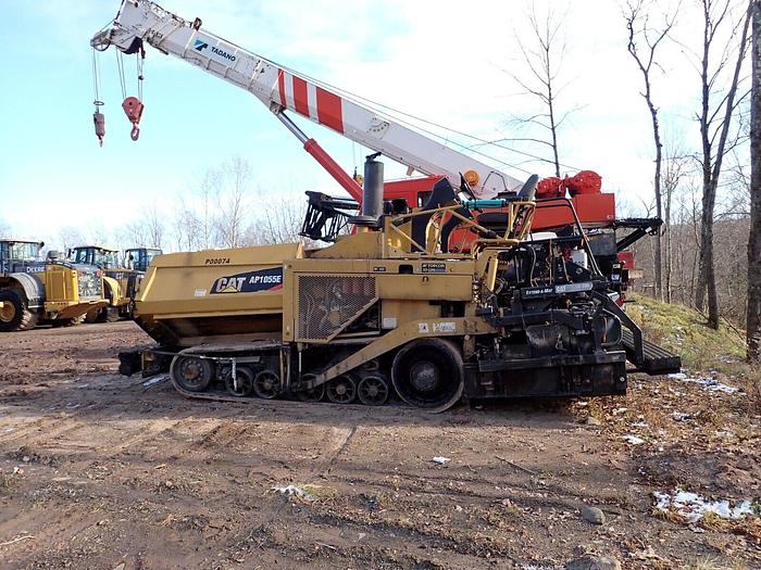 Used 2011 Caterpillar AP-1055D Track Paver CLEAN! CAT C7 Diesel TOPCON GPS
