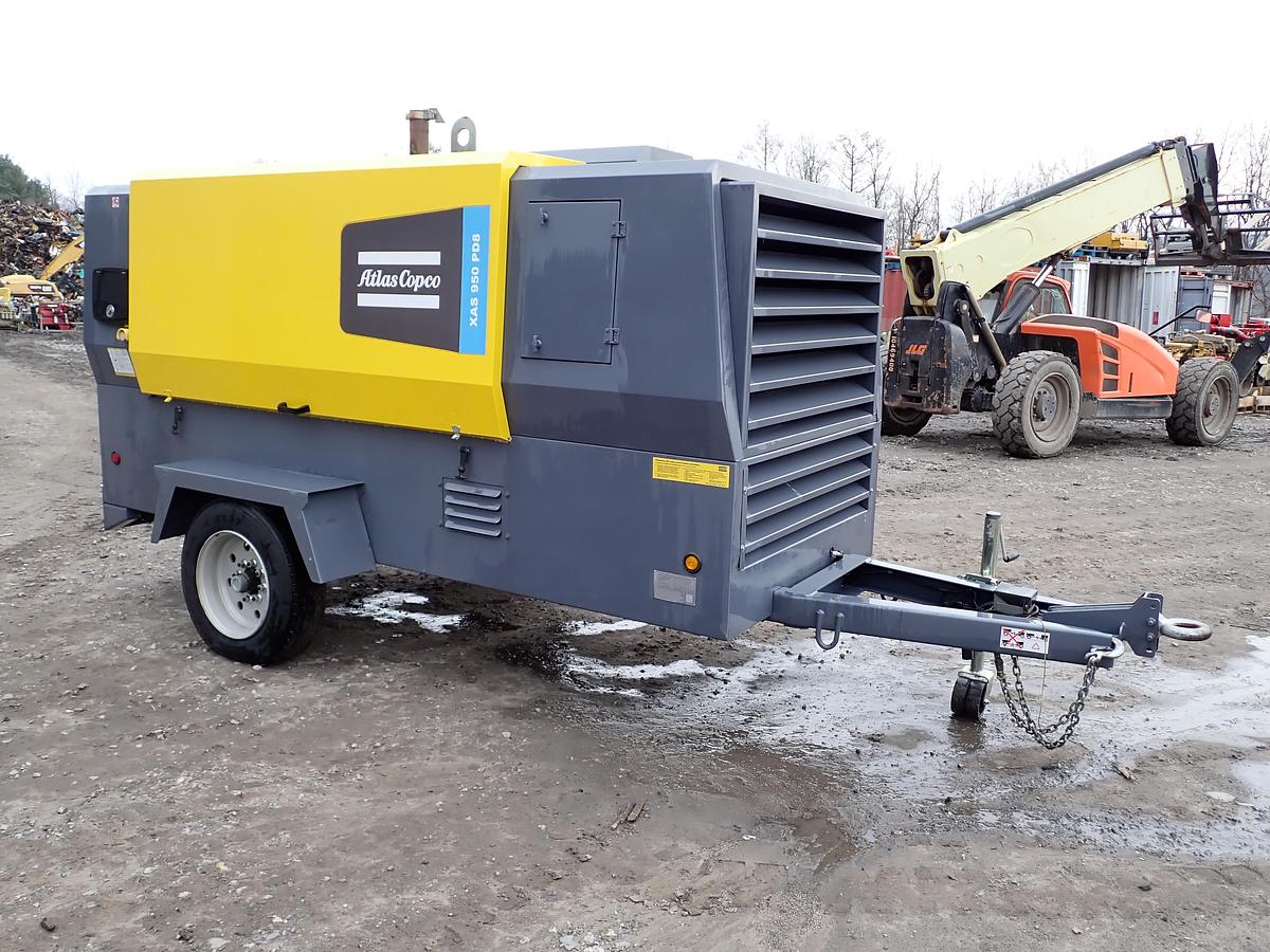Used 2021 Atlas Copco XAS950 PD8 Air Compressor