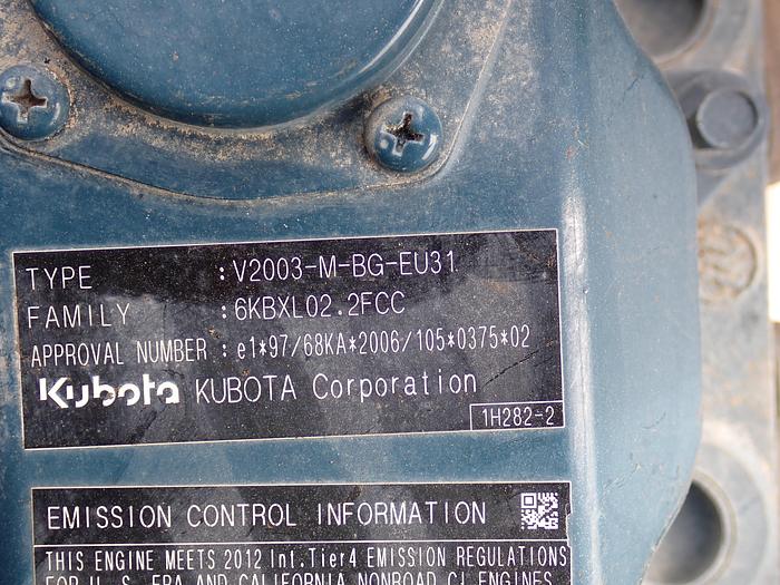 Used 2012 Kubota V2003 Diesel Power Unit