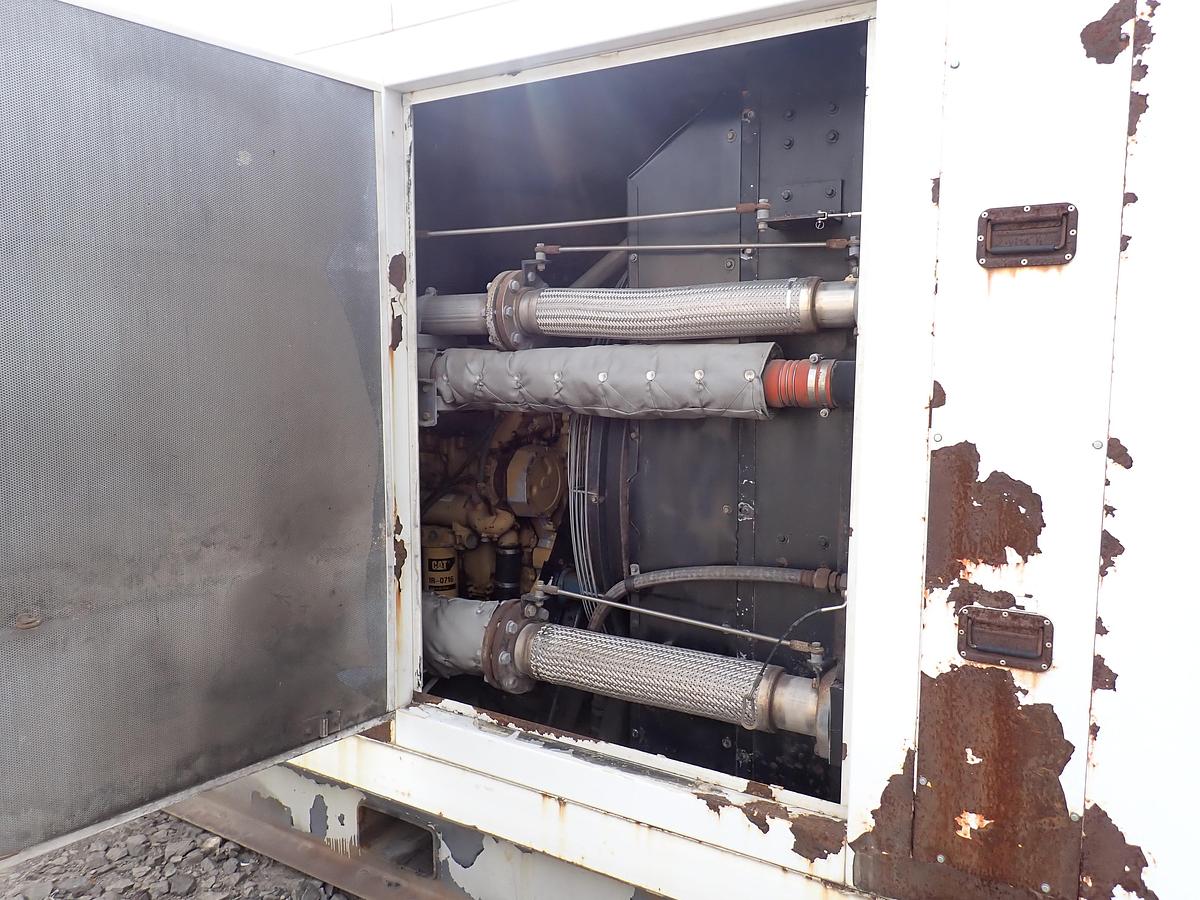 Used 2003 Sullair DE18 1550 CFM Oil Free Air Compressor CAT C16 8716 HRS