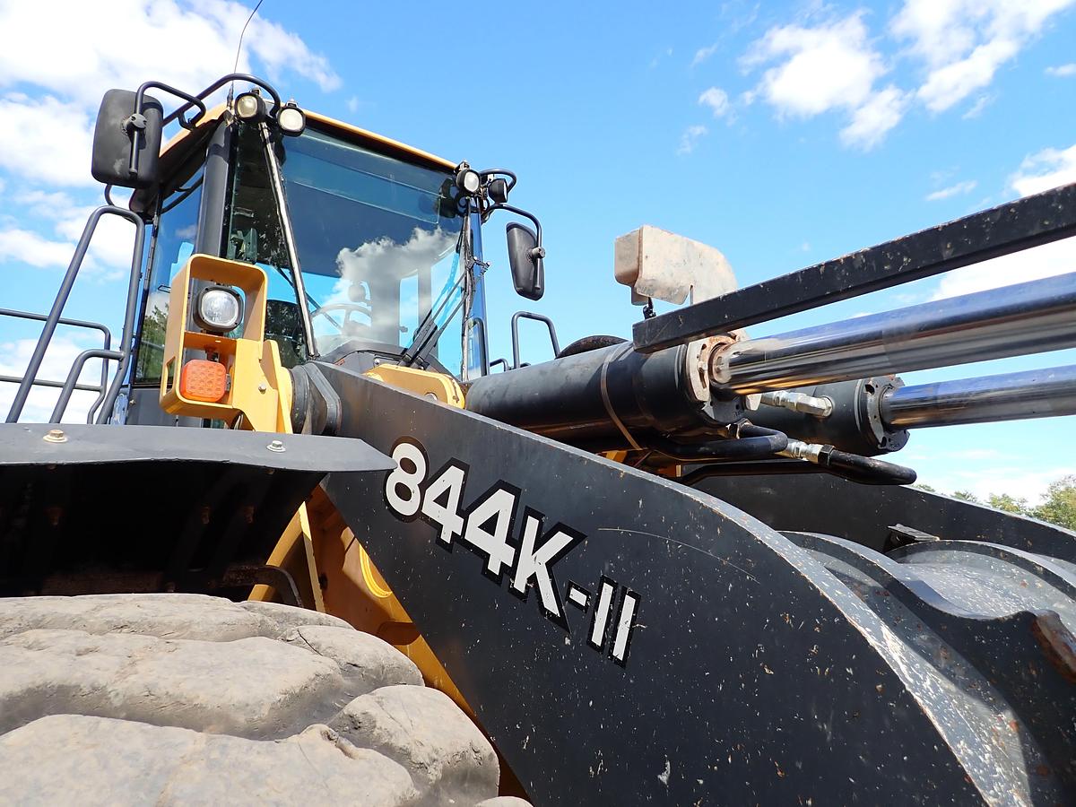Used 2015 John Deere 844K II Wheel Loader HIGH LIFT
